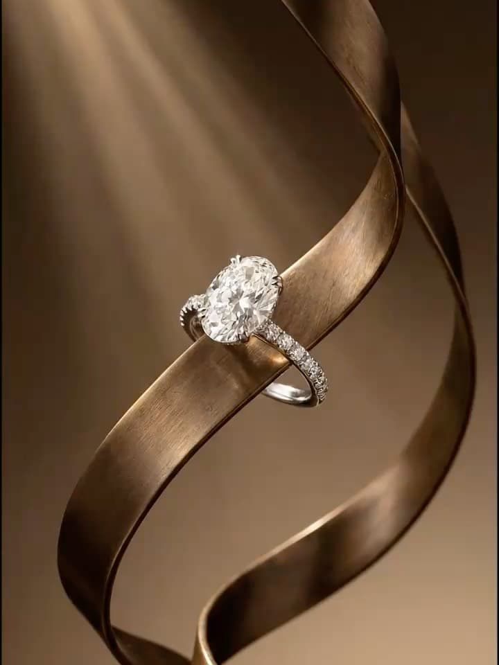 Timeless Celebration Hoops luxury jewellery detail