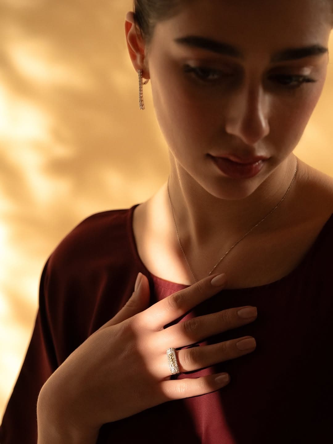 Pearl Sunset Drops from Diamante Gold & Diamonds catalogue