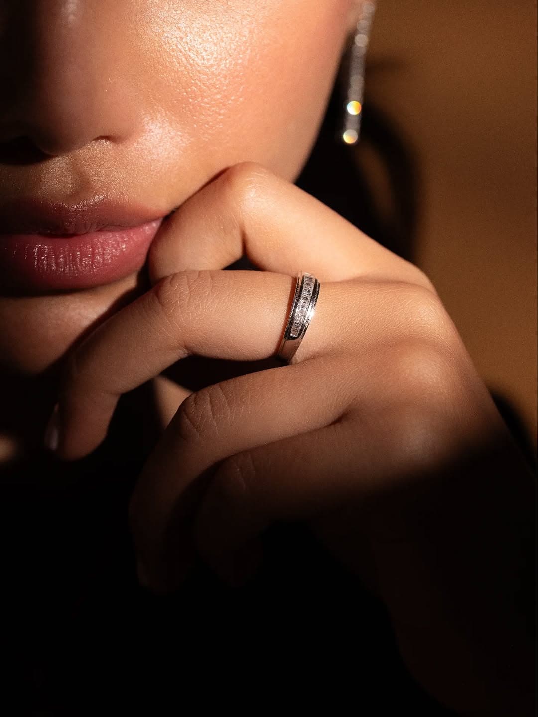 Muscat Crescent Collar from Diamante Gold & Diamonds catalogue